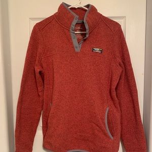 L.L. Bean Sweater Fleece Pullover
